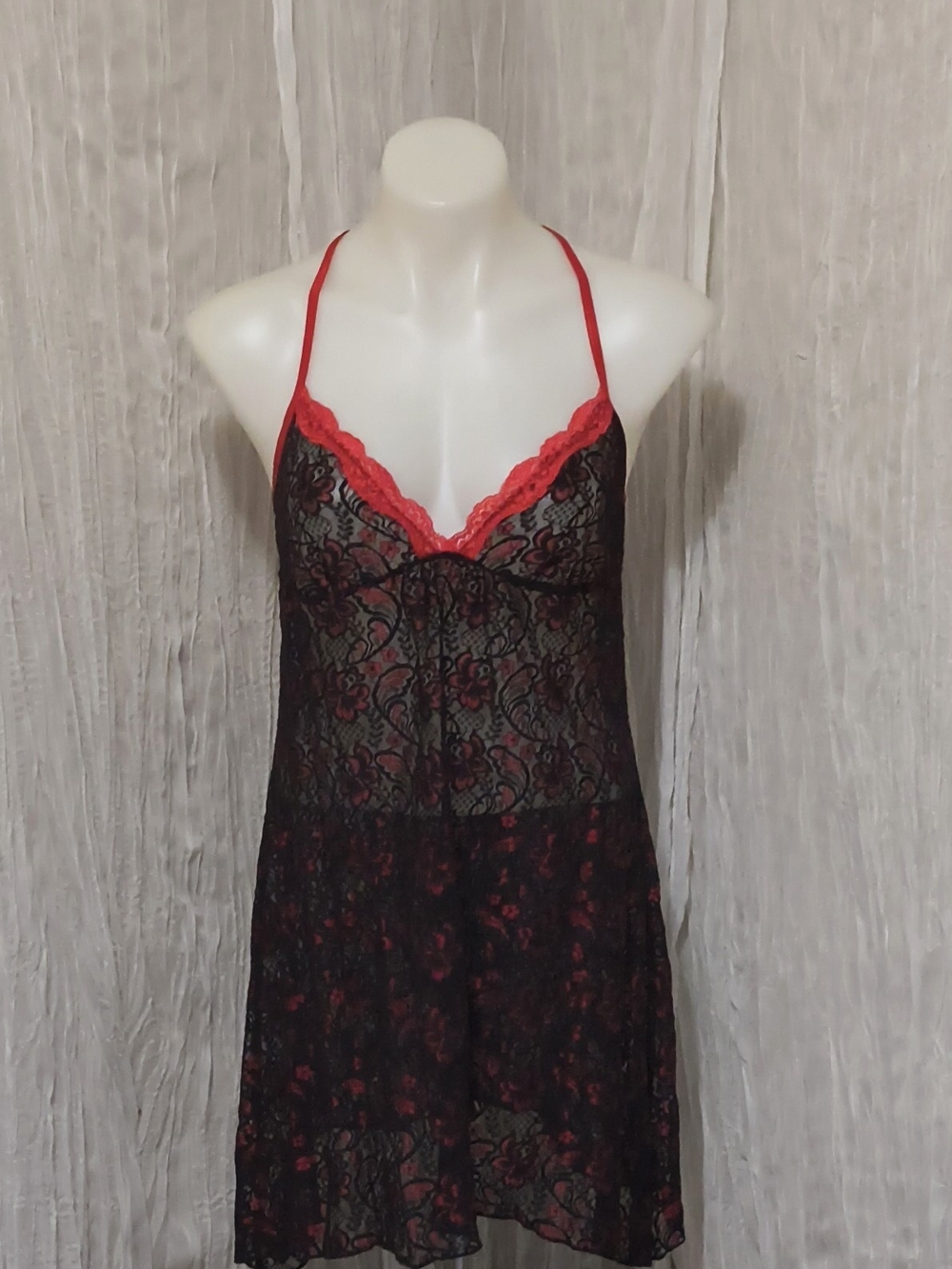 Black Lace Chemise